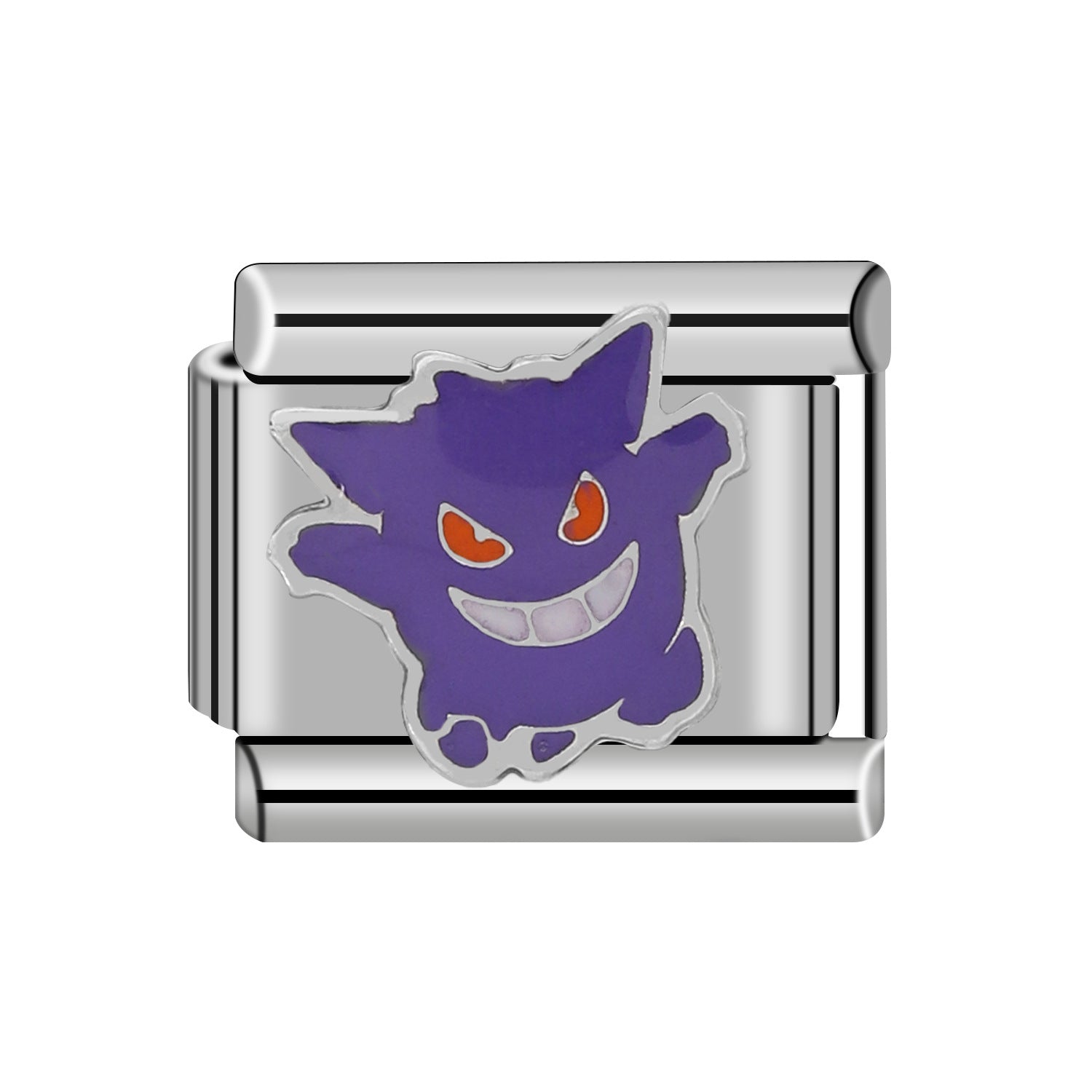 Wholesale 5pcs Italian Charm Bracelet Charm Module Stainless Steel Cute Bracelet 9mm DIY Pattern Free Stitching Detachable Composable Bracelet ACCVIP-BT-XY002