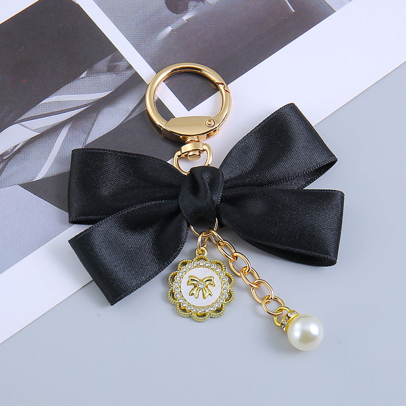 Wholesale Ribbon Bow Pendant Bag Keychain