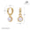 Boucles d'oreilles de boucle d'oreille perle de perle simple en gros S925