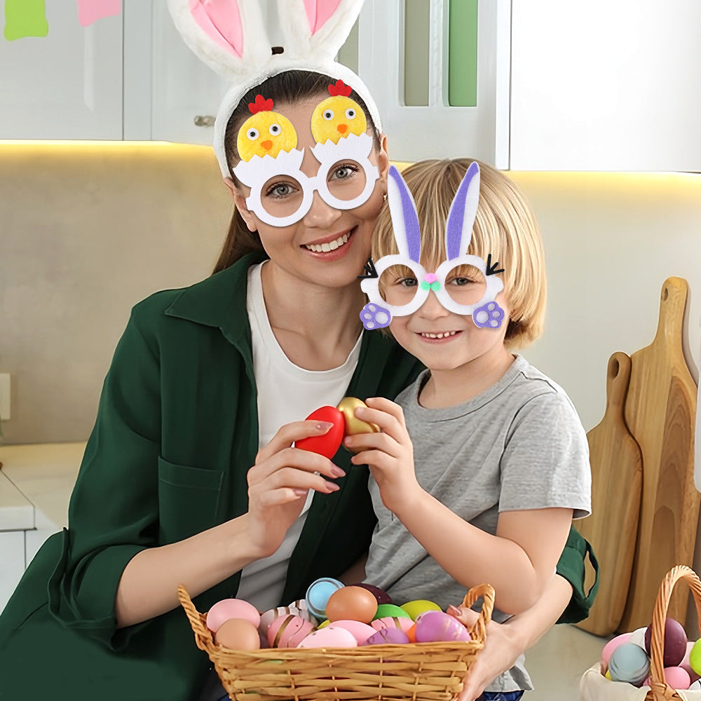 Wholesale Easter Glasses Chick Bunny Egg Funny Props Decoration