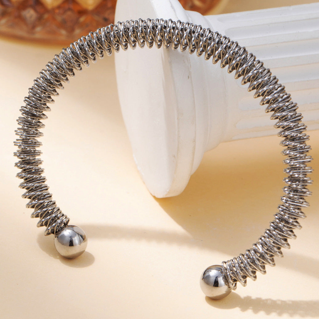 Wholesale Titanium Steel No Fading Bracelet ACC-BT-RuiX006