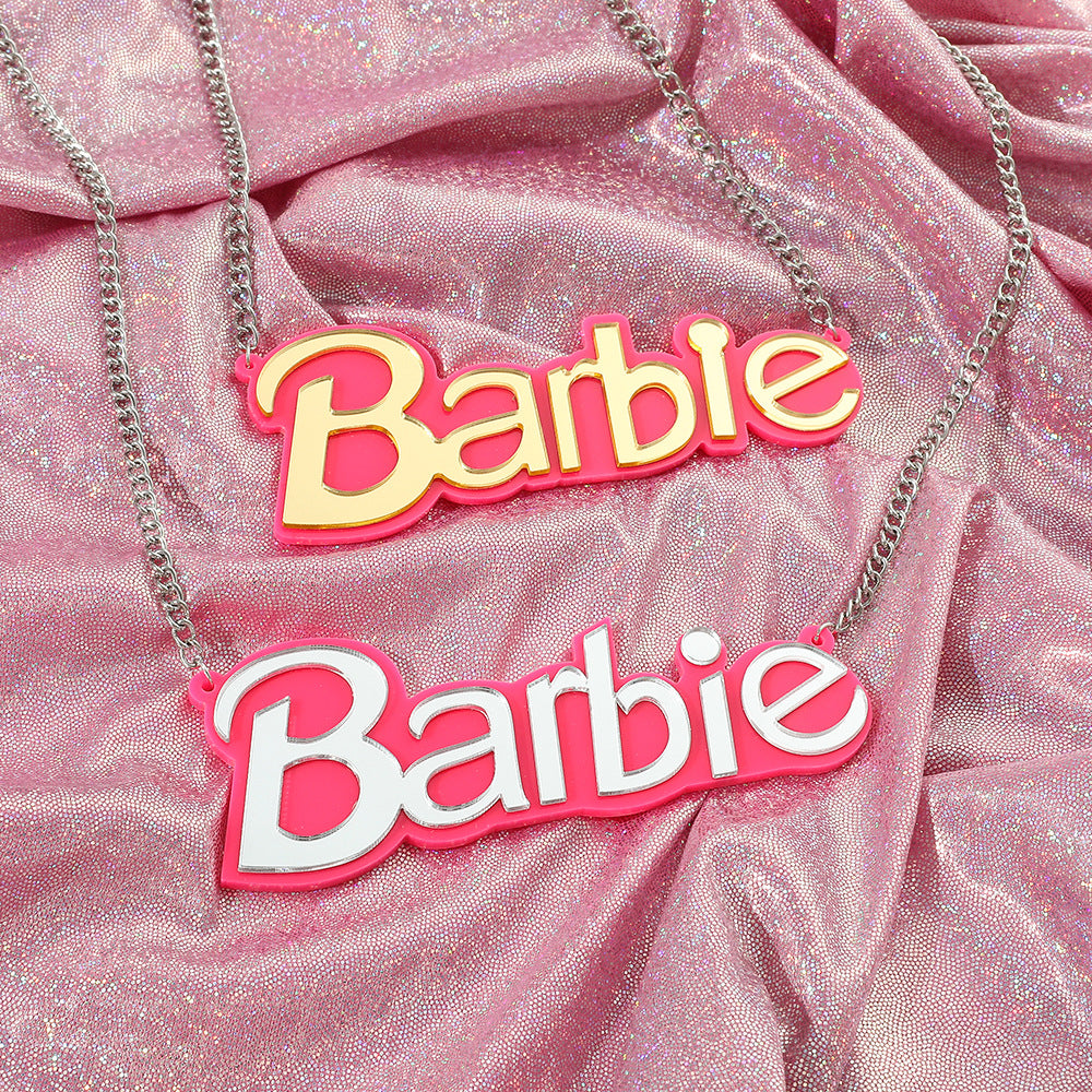 Wholesale Cartoon Anime Cute Titanium Steel Necklaces ACC-NE-YBY005