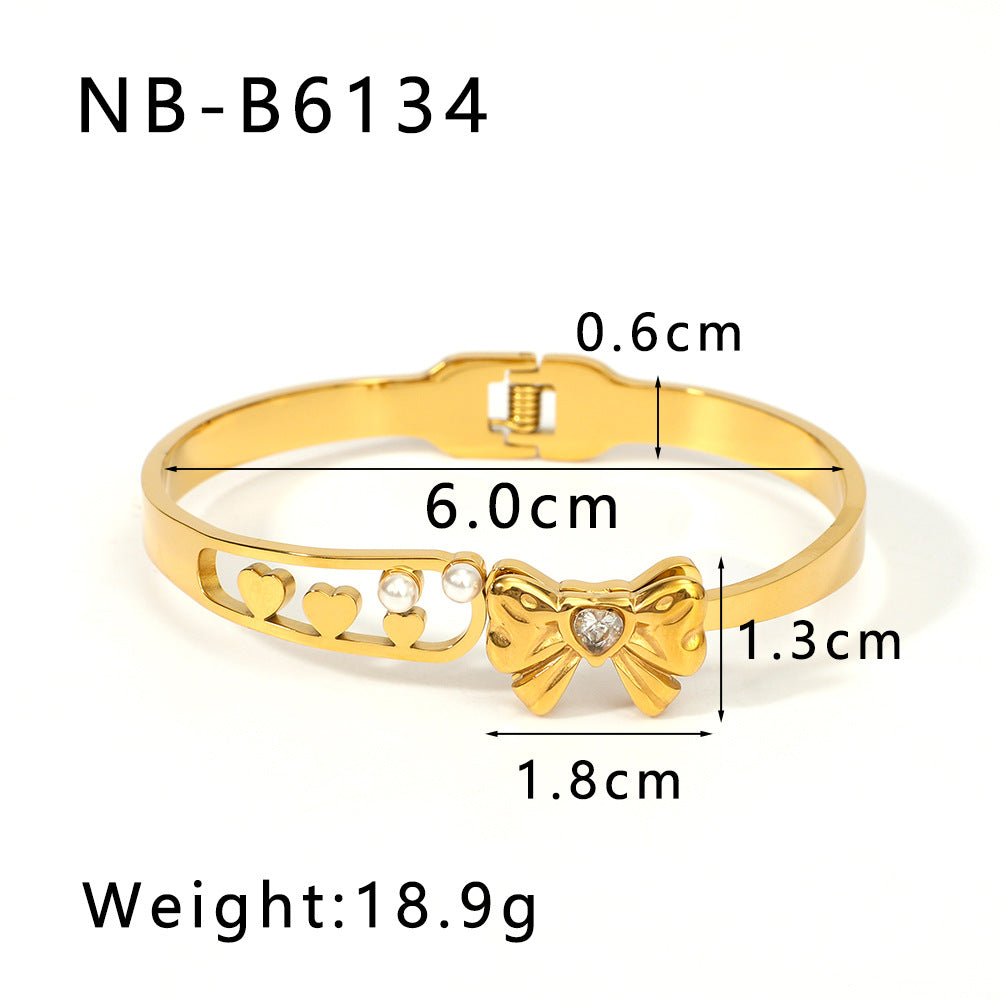 Bracelet en gros de nœud d'arc