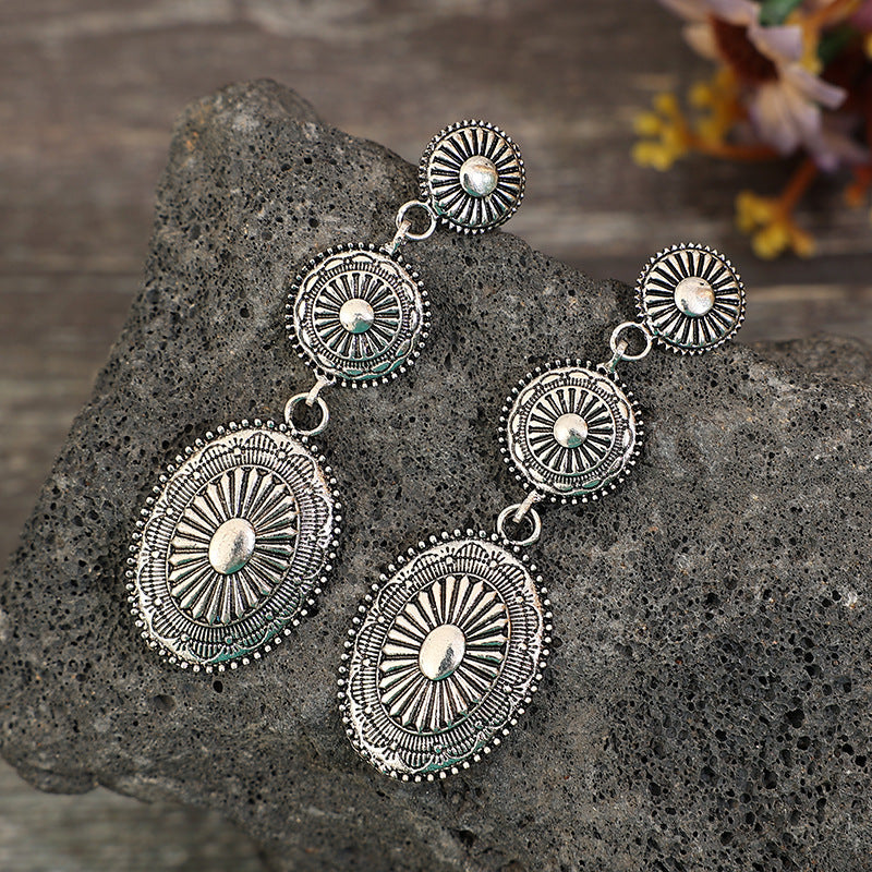 Wholesale Vintage Tassel Drop Long Chain Earrings