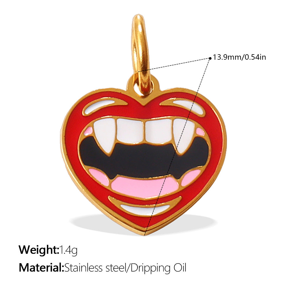 Wholesale Stainless Steel Tooth-Shaped Medical Box — " Lifestyle Series"  Versatile &  Stylish Pendant