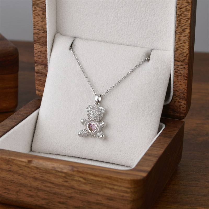 Wholesale Silver Titanium Steel Necklace ACC-NE-Quanx005