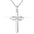 Wholesale s925 sterling silver cross necklace