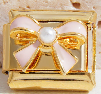 Wholesale Italian Charm Bracelet 9mm DIY Splicing Cute Creative Stainless Steel Composable Bracelet