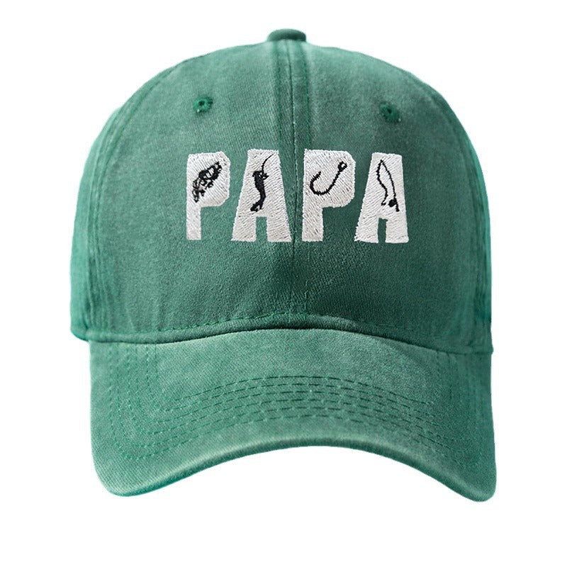 Wholesale Father's Day PAPA Embroidered Cotton Baseball Hat ACC-HT-TangQiu004