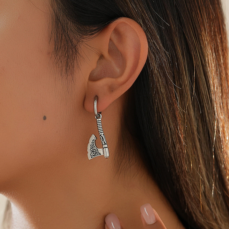 Wholesale Halloween Axe  Earrings