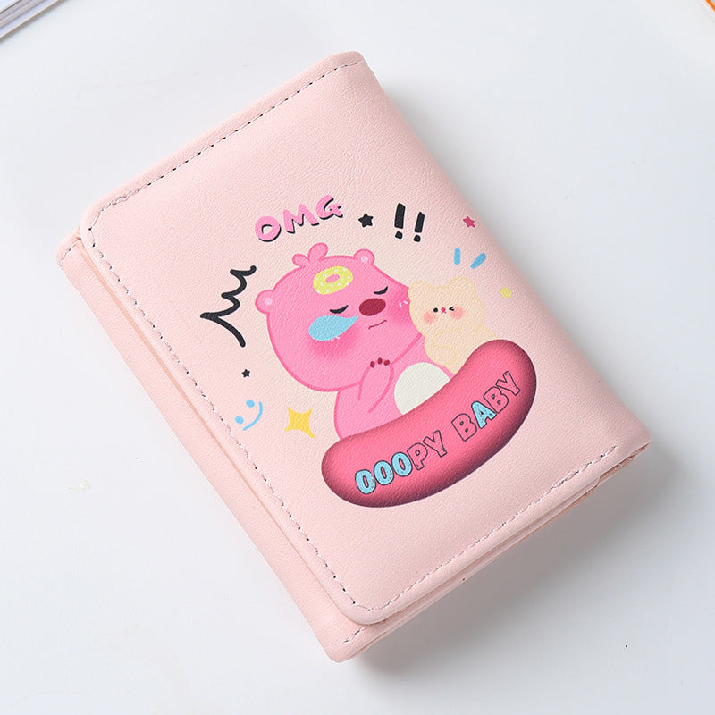 Wholesale Trifold Cute Puppy Wallet ACC-WT-Jial002