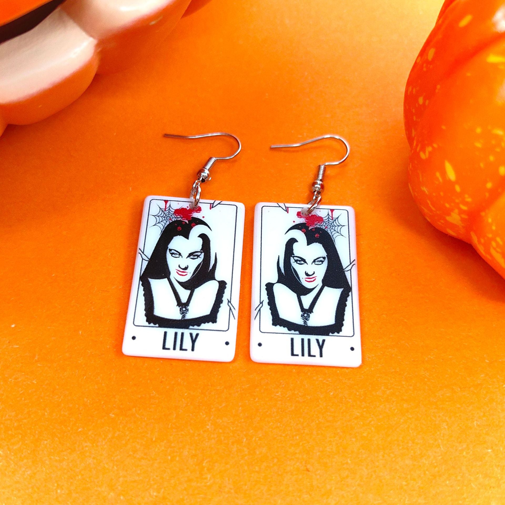 Wholesale Vintage Tarot Acrylic Earrings ACC-ES-Xizhao014
