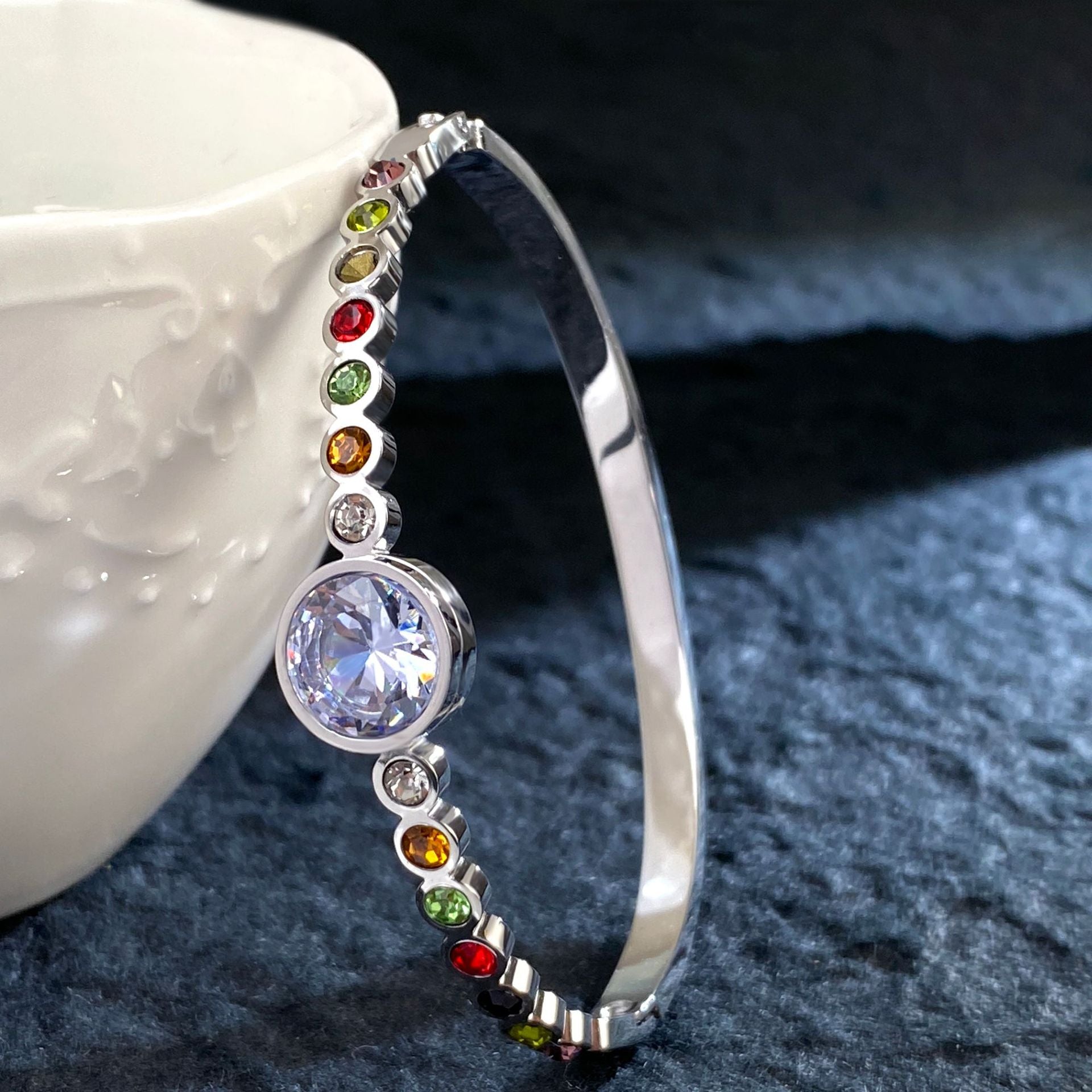 Wholesale Titanium Steel Plated 18K Gold High-end Luxury Bracelet ACC-BT-YuXun008