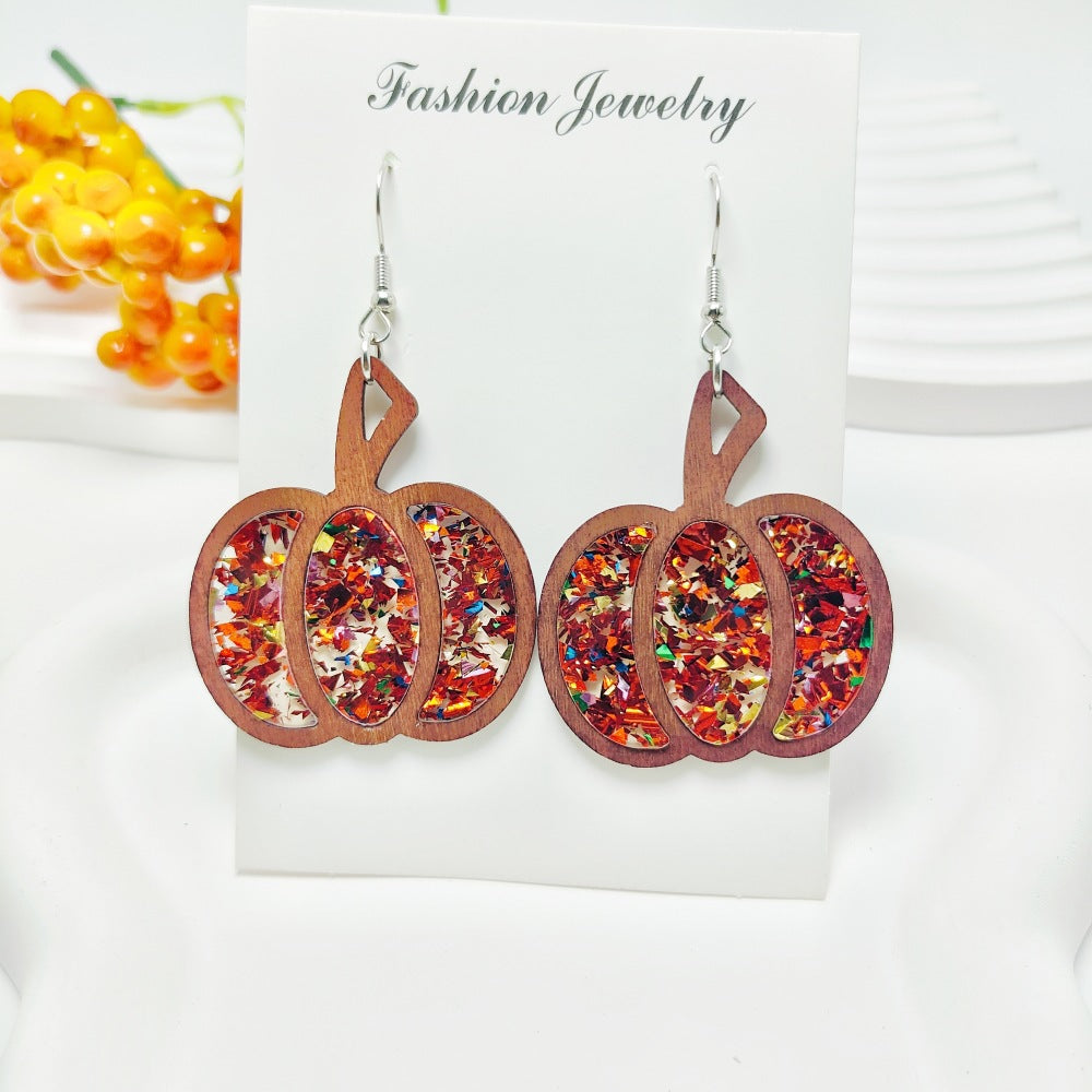 Wholesale Musical Note Acrylic Drop Earrings Fashion Accessory for Women Gift