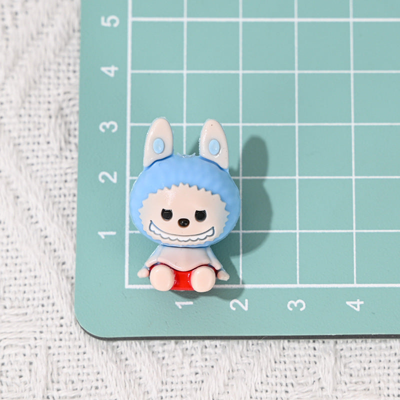 Wholesale 10pcs Rubber Cute Cartoon  DIY Bead Accessories