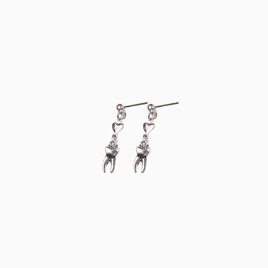 Wholesale Funny Gothic Skull Drop Earrings Retro Zinc Alloy Jewelry For  Party And Everyday Wear