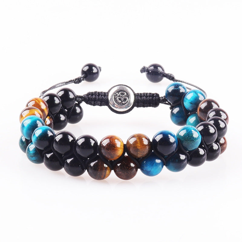 Wholesale natural Tiger Eye agate stone bracelet