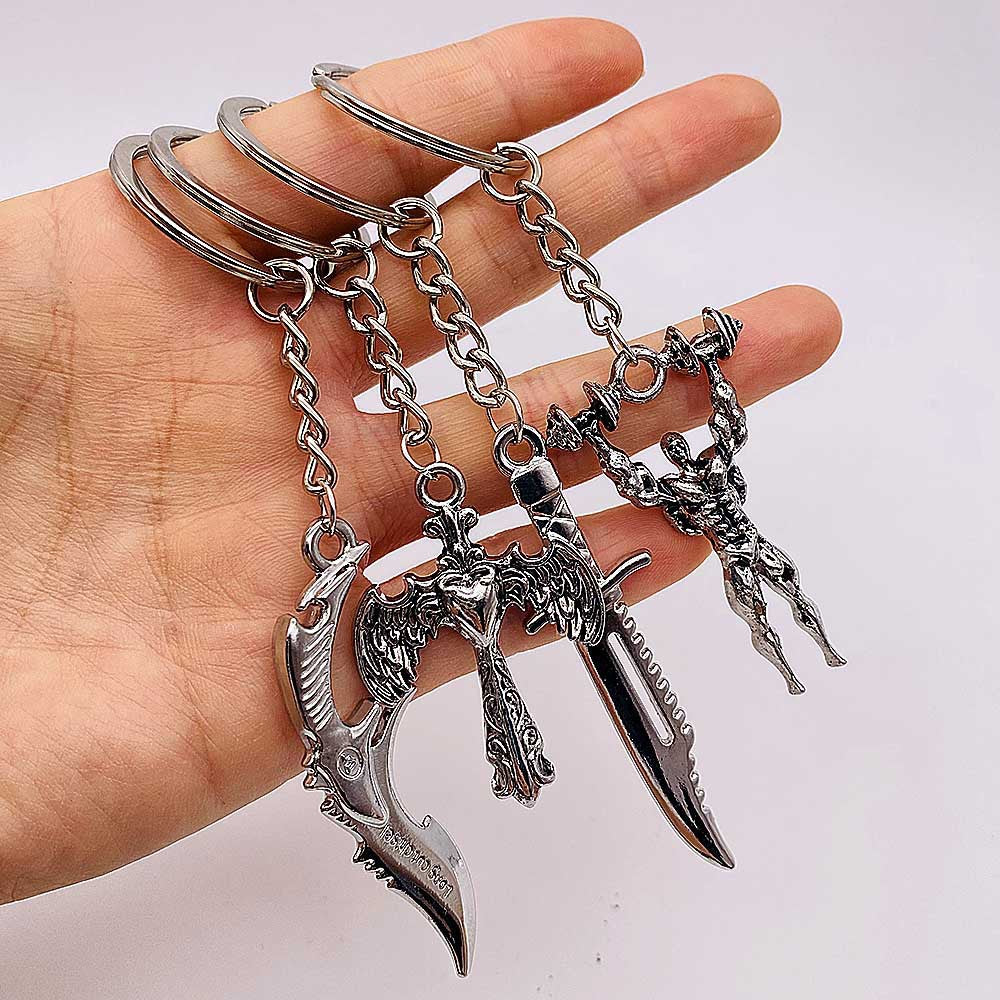 Wholesale Wolf Tooth Car Keychain Pendant,  a Trendy Hip-Hop Metal Keyring Fashion Accessory,  Great for Gifting or Boutique Resale