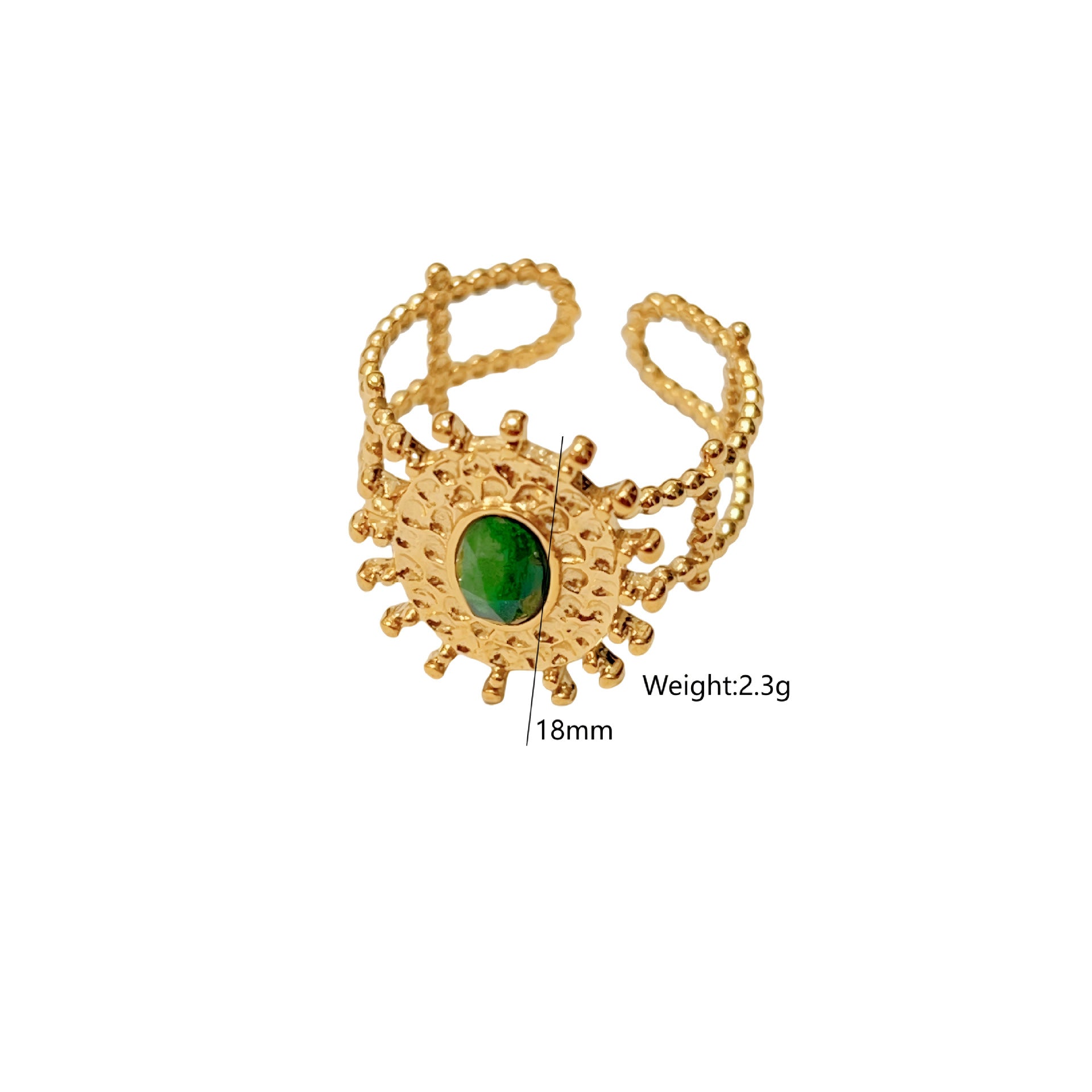 Wholesale Titanium Steel fashion Joker Bohemian open ring
