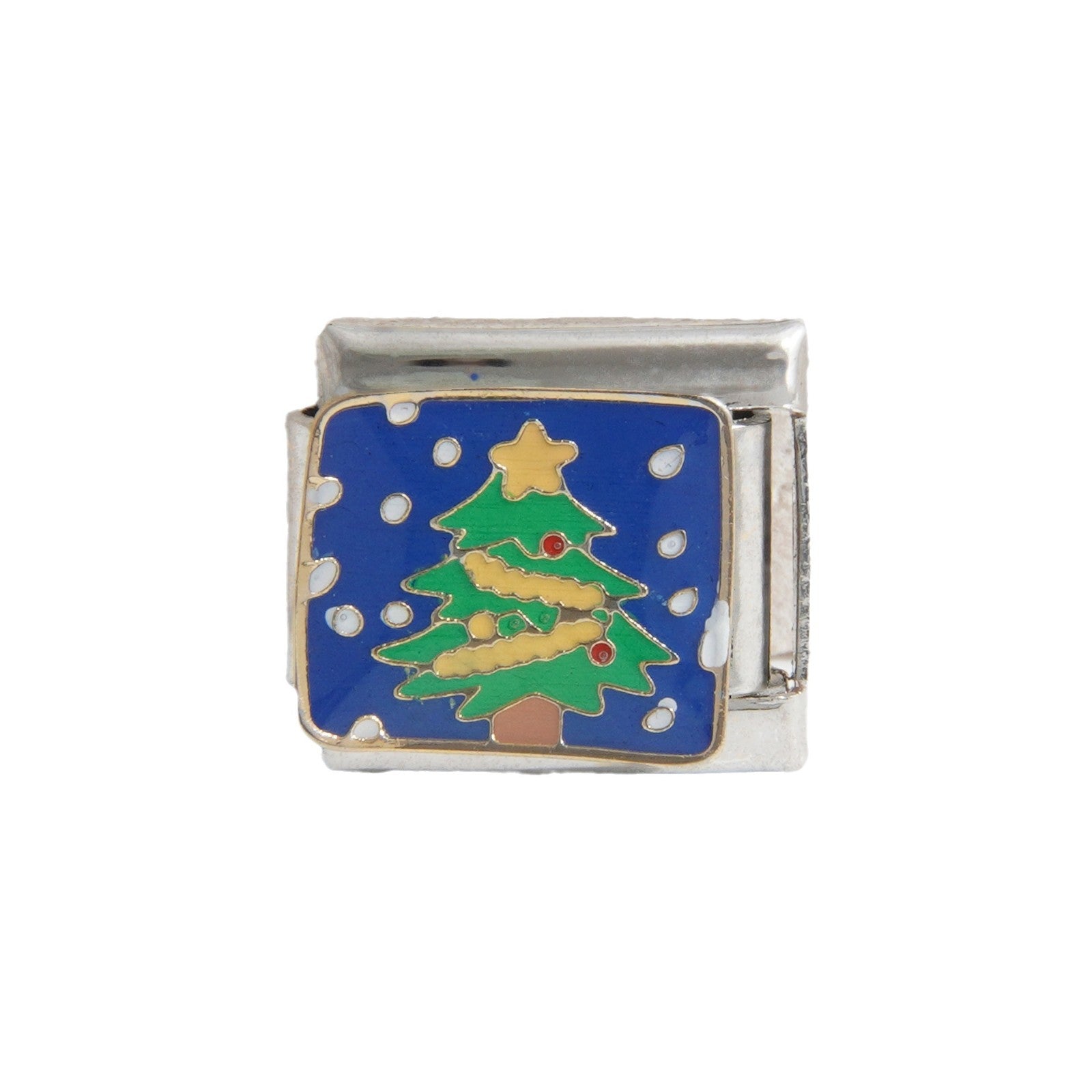 Wholesale Italian Charm Bracelet 9mm DIY Splicing Christmas Series Stainless Steel Composable Bracelet