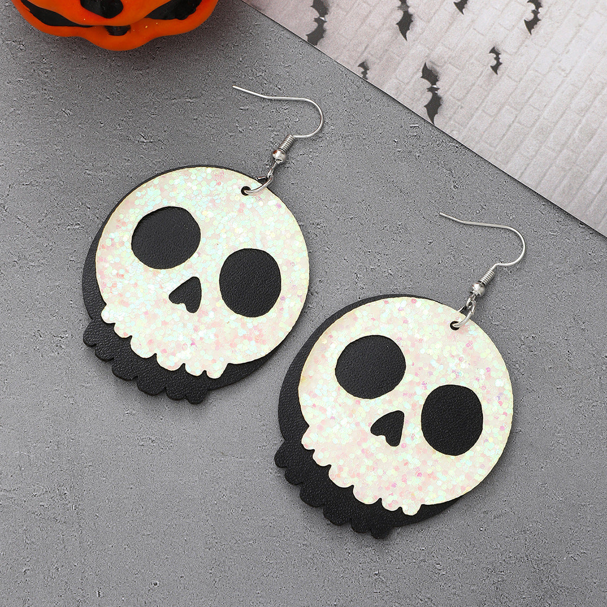 Wholesale Halloween Cute Cartoon Pumpkin Ghost Earrings