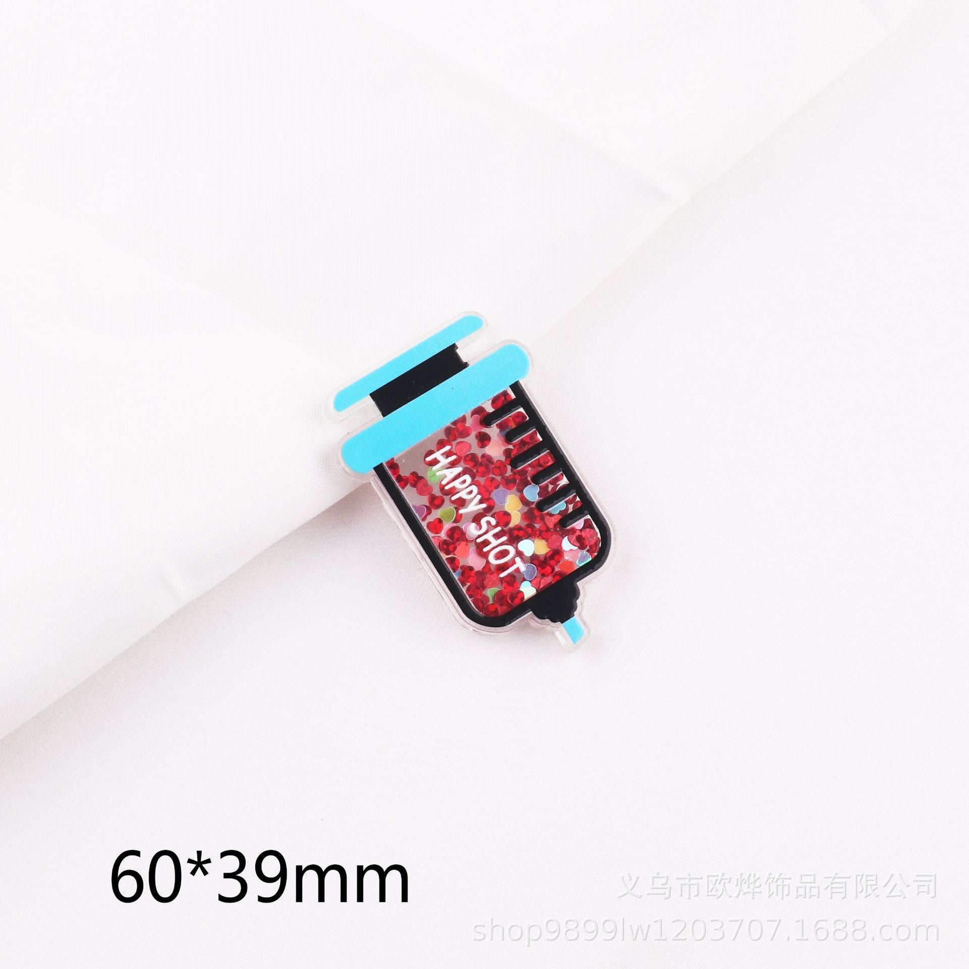 Wholesale  10pcs DIY Flatback Cartoon medical Acrylic Flatback Badge Reels Retractable Keychain DIY Accessories