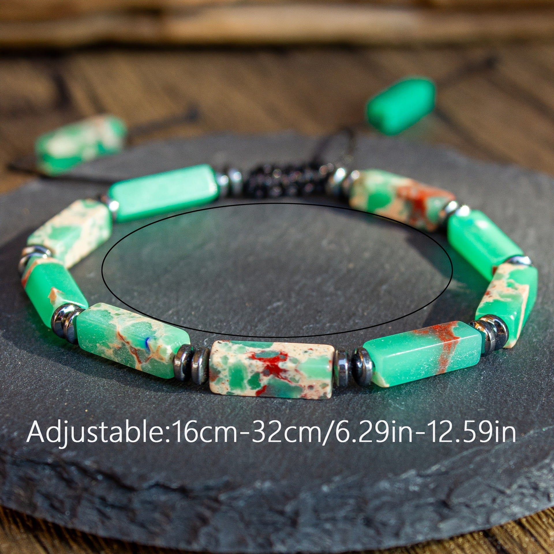 Wholesale Bohemian Style Natural Stone Lapis Lazuli Adjustable Woven Beaded Bracelet Handmade Beads Fashion Accessory For Resale