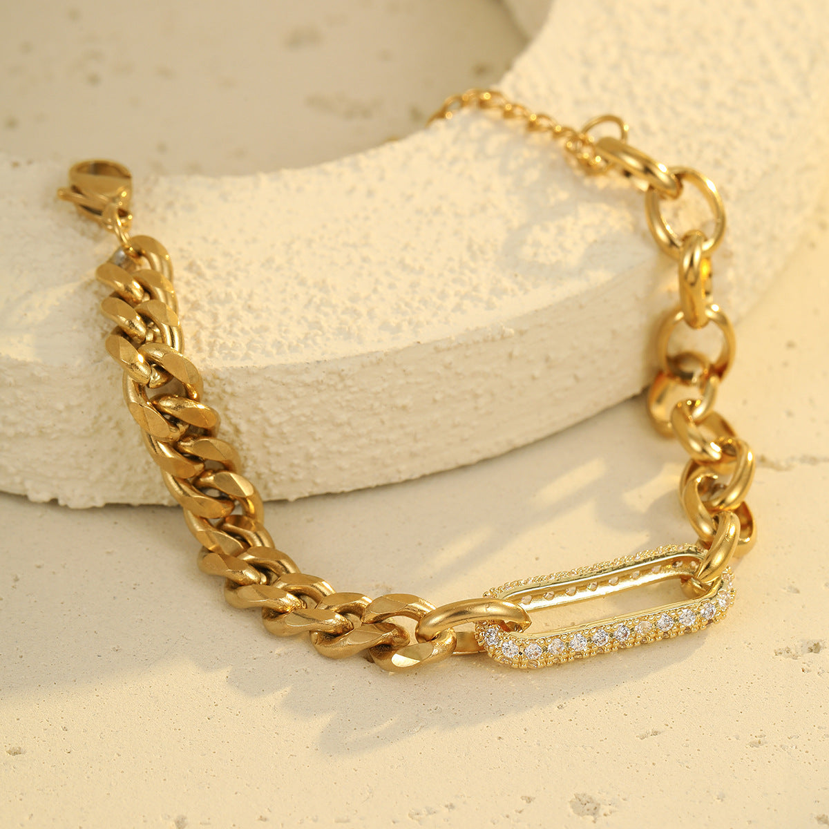 Wholesale Light Luxury Star Bracelet  Stainless Steel Bracelet