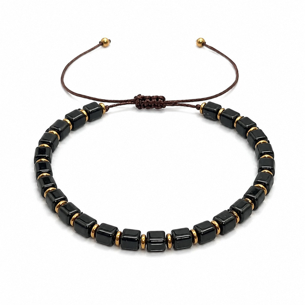 Wholesale Bohemian Style Natural Stone Lapis Lazuli Adjustable Woven Beaded Bracelet Handmade Beads Fashion Accessory For Resale