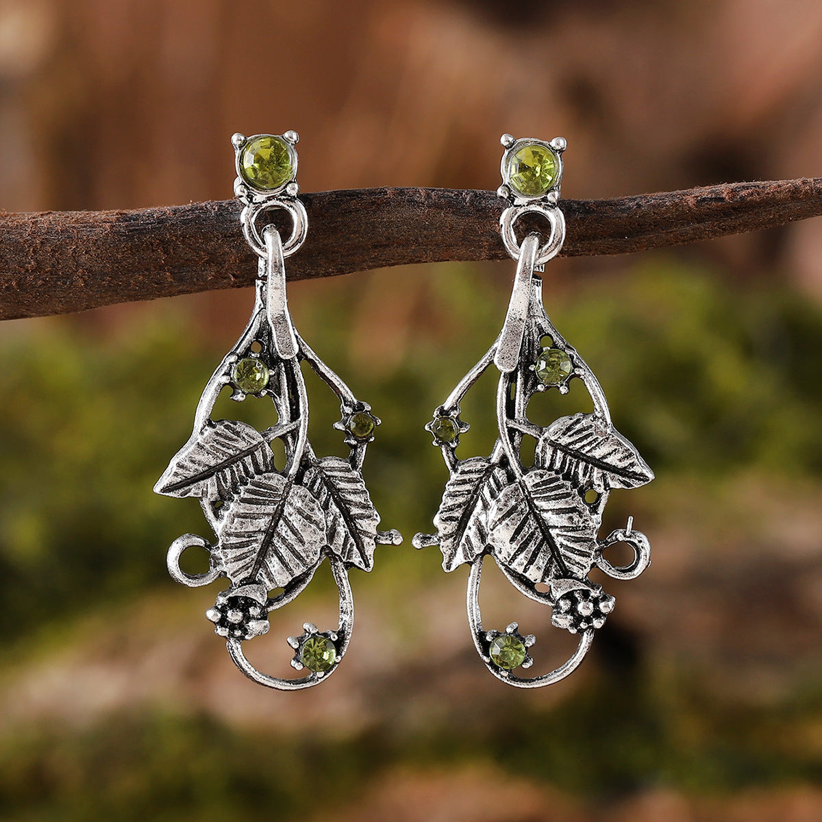 Wholesale  Flower Pendant Earrings