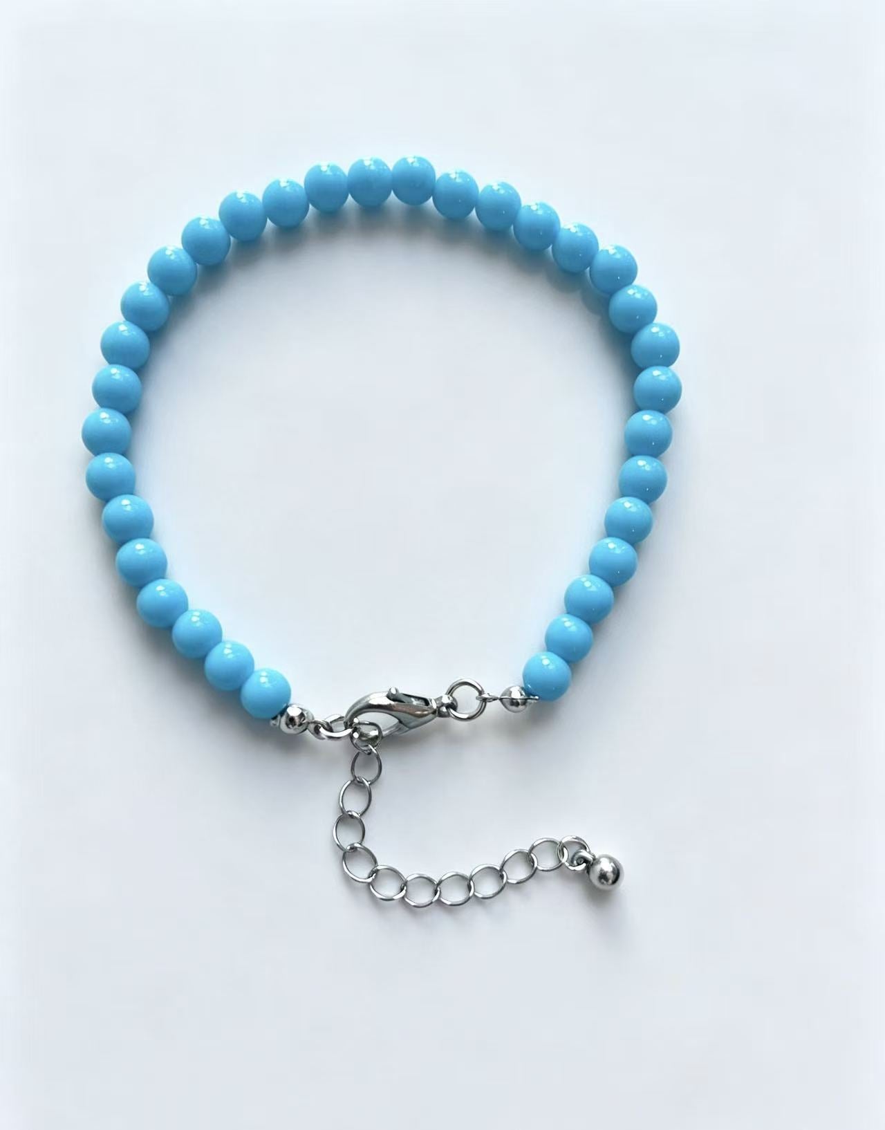 Wholesale Colorful Handmade Acrylic Beaded Bracelet Pet Collar Trendy Jewelry Gift