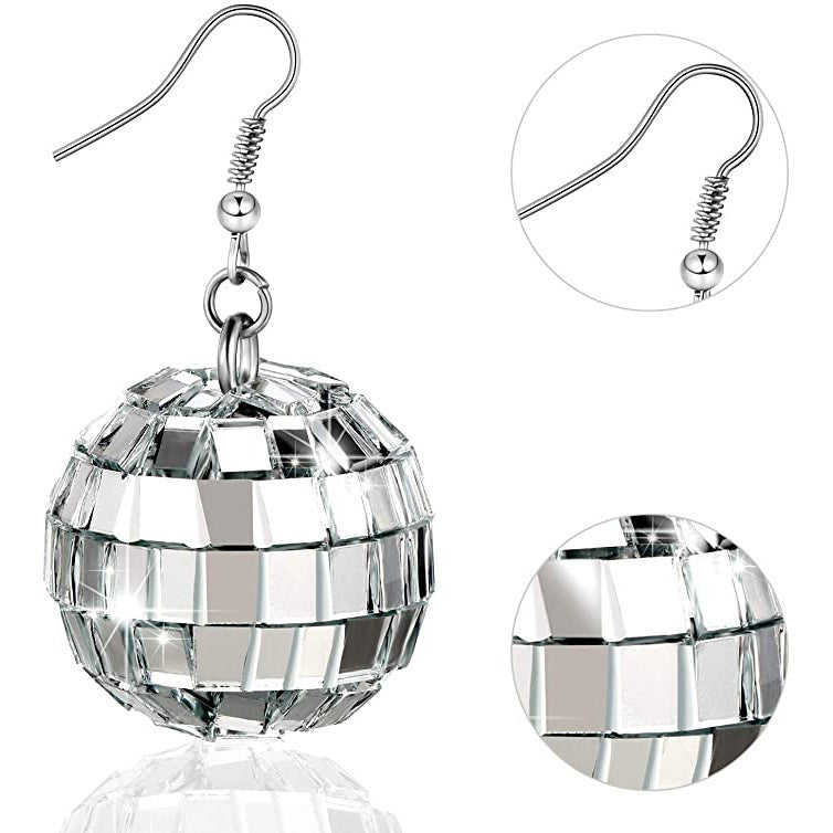 Wholesale Retro Disco Earrings