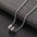 Wholesale men's titanium steel small waist long necklace