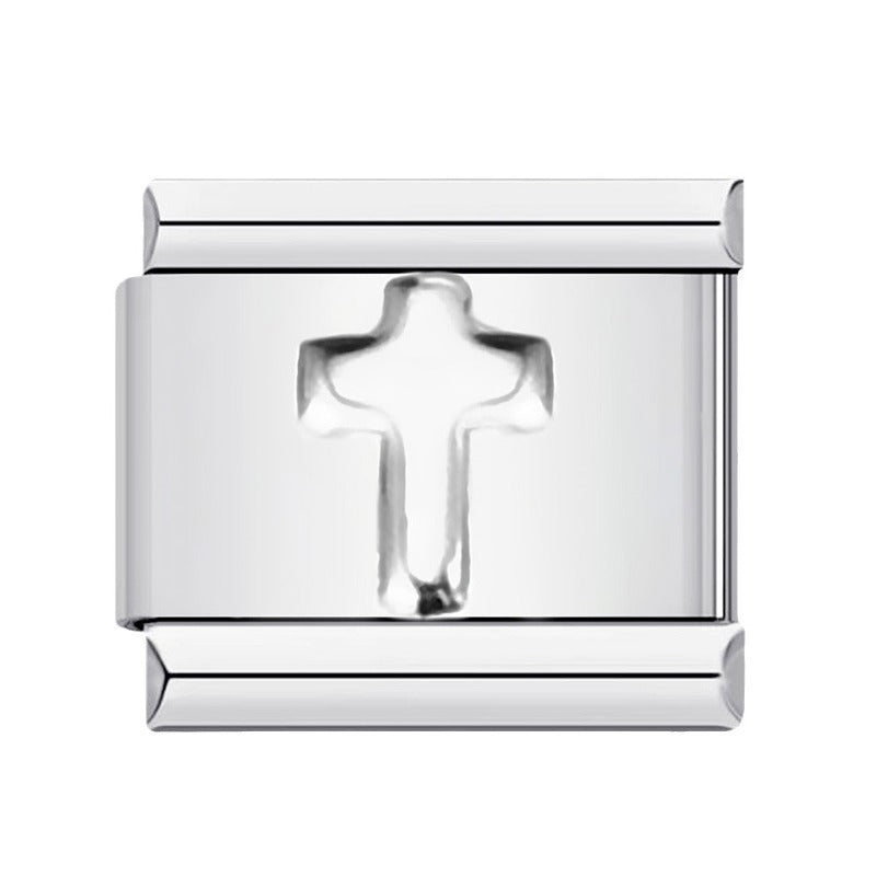 Wholesale Italian Charm Bracelet 9mm DIY Splicing Removable Stainless Steel Composable Bracelet ACC-BT-QiYing005