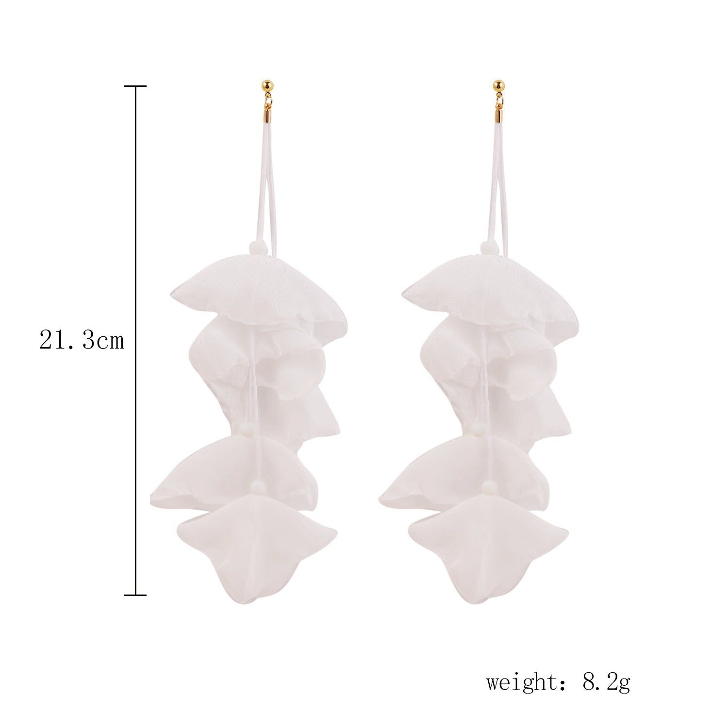 Wholesale Flower Tassel Earrings Personalized Earrings Flower Tassel Earrings