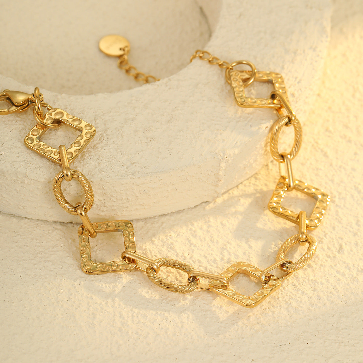 Wholesale  luxury stainless steel tassel bracelet