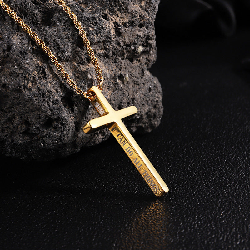 Wholesale Stainless Steel Cross Necklace