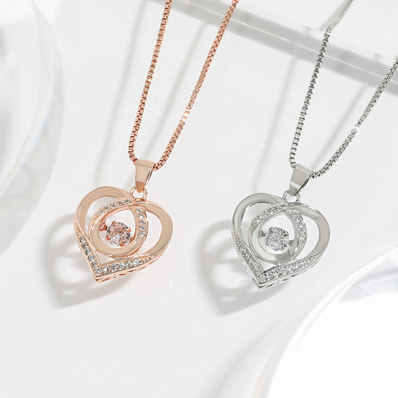 Wholesale Luxury Heart Shaped Necklaces