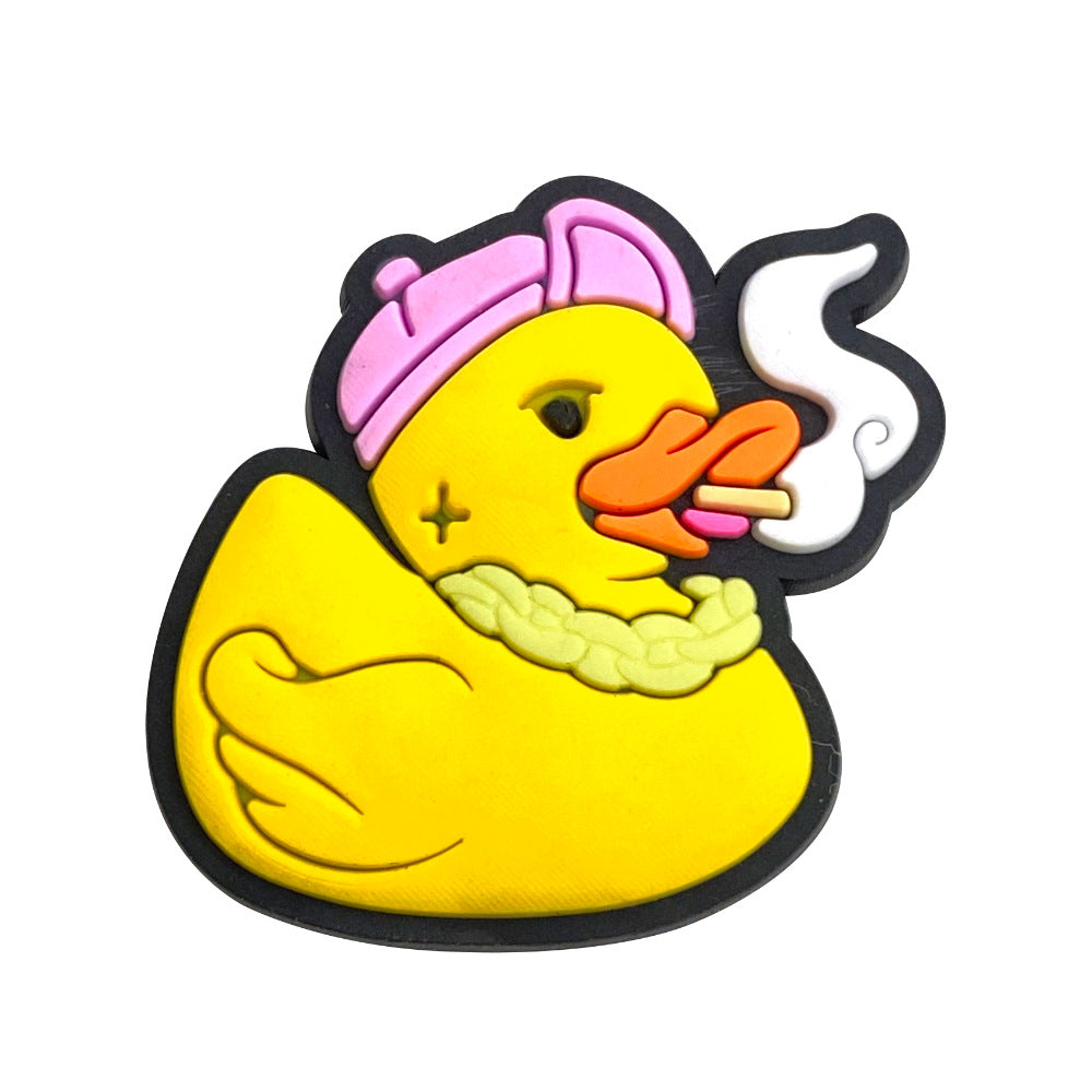 Wholesale 10pcs Cartoon cute soft rubber shoe charms shoe decoration