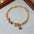 Wholesale  Color Dopamine Wheel Flower Bracelet