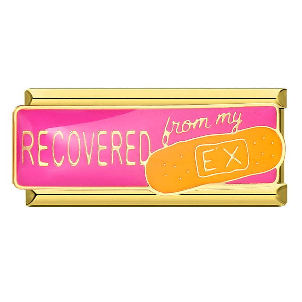 Wholesale Italian Charm Bracelet 9mm DIY Splicing Long Color Pattern Stainless Steel Composable Bracelet