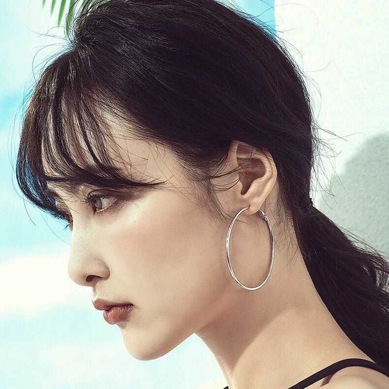 Wholesale Starry Circle Earrings