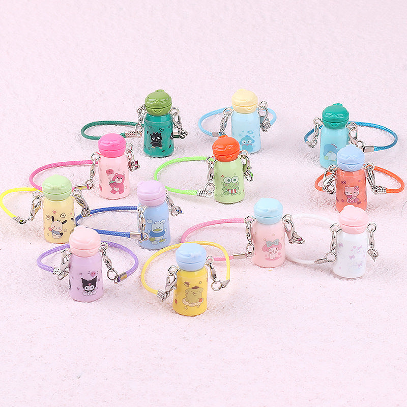 Wholesale Cute cartoon mini thermos cup doll accessories