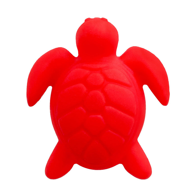 Wholesale of 10PCS Animal Turtle Cartoon Food grade Silicone Beads ACC-BDS-WDX040