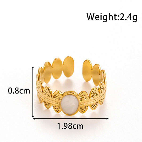 Wholesale Titanium Steel Luxury Ring