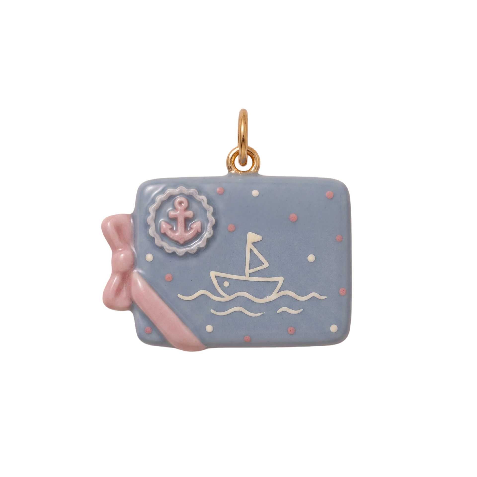 Wholesale Retro Envelope Pendant Charm Set Stainless Steel Heart Bow Star Chic Jewelry Accessory For Gifts And Boutique Resale