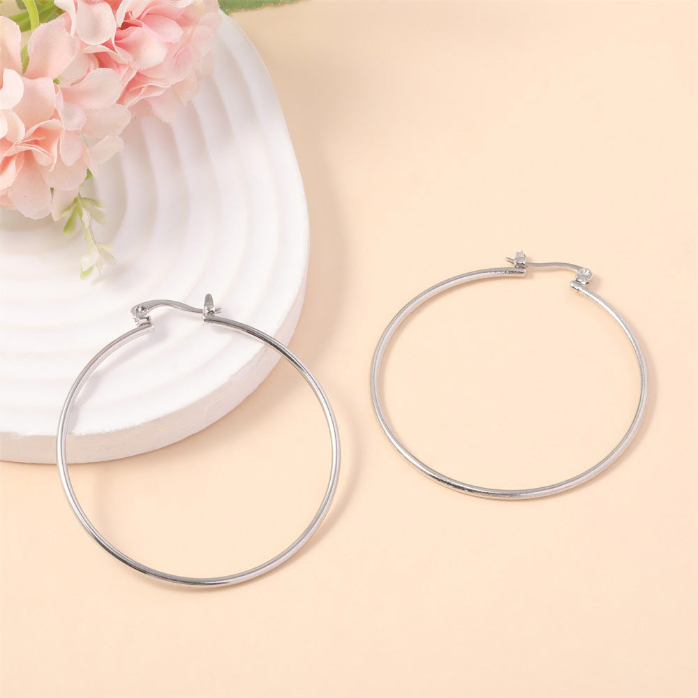 Wholesale  Elegant Round Glow Ear Ring Distinctive Earrings