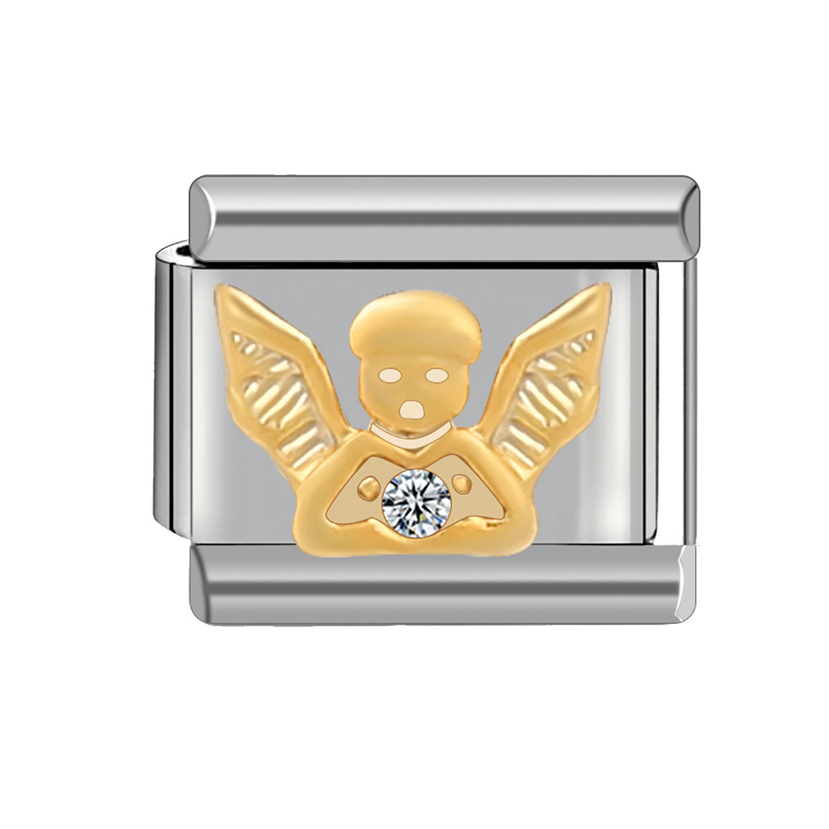 Wholesale Italian Charm Bracelet Stainless Steel Bracelet 9mm DIY Pattern Free Stitching Detachable Composable Bracelet ACC-BT-JL004