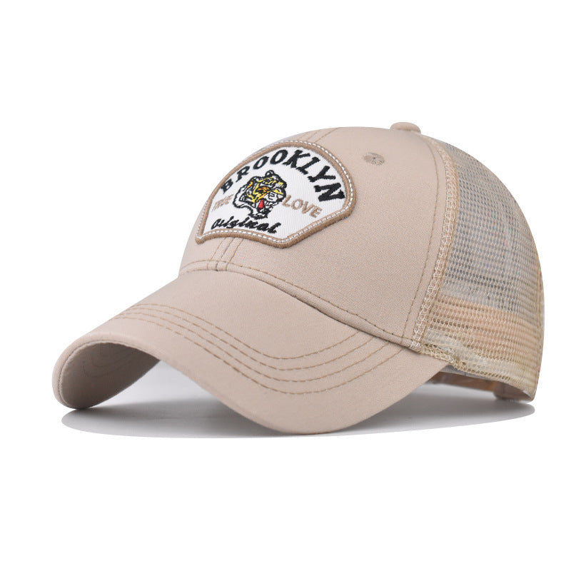 Wholesale Embroidered Tiger Baseball Cap Unisex Breathable Adjustable Trendy Fashion Accessory For Gift And Boutique Resale