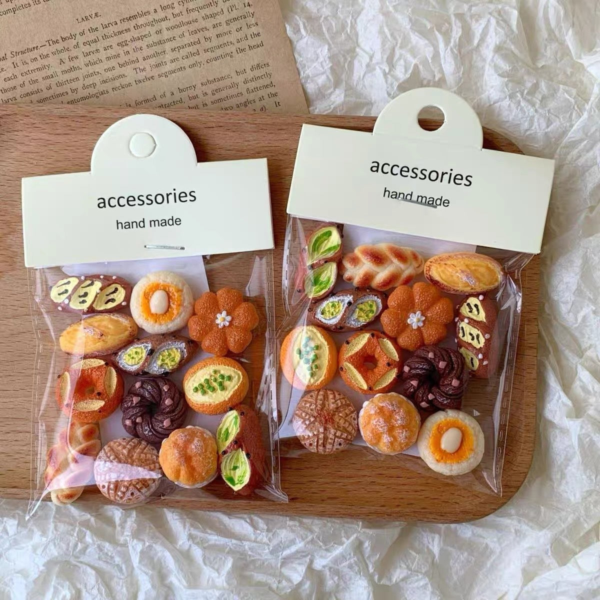 Wholesale Trendy French Bread Fridge Magnet European Bakery Design Mini Sticker for Office Decor or DIY Accessory